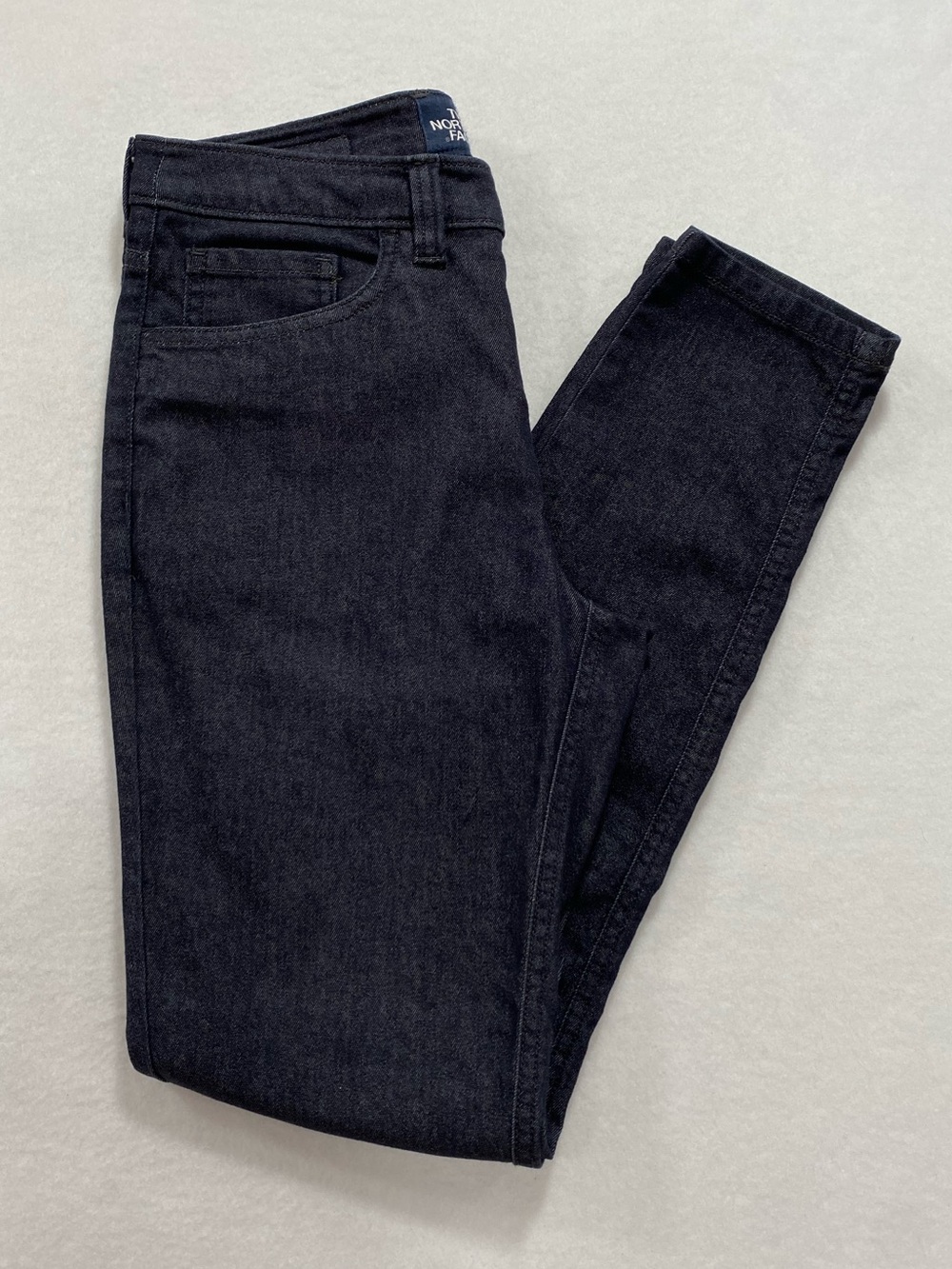 The North Face Jeans Tungsted Pant Women’s 0 Dark Wash Slim Fit Stretch Denim - Picture 2 of 11